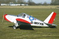 G-MYYR @ EGBR - 1996 Palmer P TEAM MINIMAX 91,  - One of the many aircraft at Breighton on a fine Spring morning - by Terry Fletcher