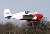 G-AVXD @ EGBR - Slingsby Nipper - One of the many aircraft at Breighton on a fine Spring morning - by Terry Fletcher