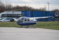 G-SIRD @ EGTB - Robinson R44 Raven II - by moxy