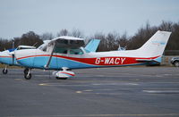 G-WACY @ EGTB - Reims Cessna F172P - by moxy