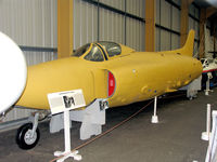 WK198 @ USWORTH - Supermarine Swift F4 at The NE Aircraft Museum, Usworth in 2004. Established a new 737.7 mph world speed record in 1953 - by Malcolm Clarke