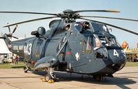 XV699 - Sea King HAS.2 of 826 Squadron on display at the 1978 Bassingbourn Airshow. - by Peter Nicholson