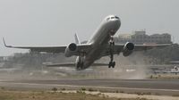N21108 @ TNCM - Continental N21108 departing TNCM runway 10 - by Daniel Jef