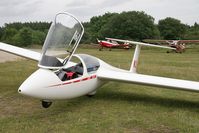 G-CKLW @ X5SB - Schleicher ASK-21 at the Yorkshire Gliding Club, Sutton Bank, UK in 2006. - by Malcolm Clarke