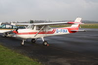 G-FINA @ EGBT - Cessna F150L c/n 0826 - by Trevor Toone