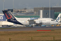 OO-DJR @ EGCC - Runway 05L arrival. - by MikeP
