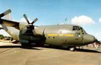 84001 @ EGVA - C-130H Hercules of F7 Wing Royal Swedish Air Force in the static park at the 1995 Intnl Air Tattoo at RAF Fairford. - by Peter Nicholson