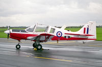 XX689 @ EGXW - Scottish Aviation Bulldog T1 from the RAF Central Flying School based at Scampton at RAF Waddington's Photocall 94. - by Malcolm Clarke