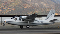 N1176Z @ KCCB - Landing flare Runway 24
