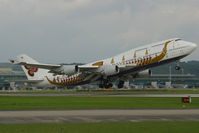 HS-TGO @ LSZH - Thai International 747-400