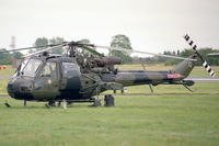 XT626 @ EGTC - Westland Scout AH1. Flown by the Army Air Corps Historic Flight at Cranfield's Air Show and Helifest in 1994. - by Malcolm Clarke