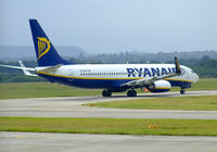 EI-DHN @ EGPH - Ryanair Boeing 737-8AS holds at the entry point for runway 06 At EDI - by Mike stanners