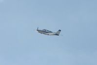 N5118P - Circling the ranch near La Rue, Ohio. - by Bob Simmermon