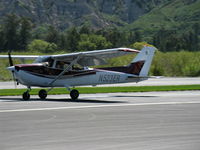 N523ER @ SZP - 2001 Cessna 172S SKYHAWK SP, Lycoming IO-360-L2A 180 Hp, landing roll Rwy 04 - by Doug Robertson