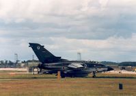 43 68 @ EGQS - Tornado IDS of Kreigsmarine MFG-1 awaiting clearance to join the active runway at RAF Lossiemouth in the Summer of 1988. - by Peter Nicholson