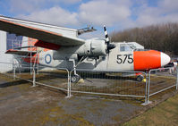 WF122 @ X3DT - AeroVenture - Doncaster. Sea Prince T1 (c/n PAC/57/18), retains its 750 Squadron code 'CU-575'. - by vickersfour