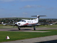 G-INTO @ EGKA - Pilatus PC12/45 G-INTO Into Air