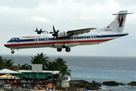 N355AT @ SXM - visitor - by Wolfgang Zilske