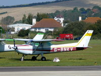 G-BNKV @ EGKA - Cessna C152 G-BNKV Westran - by Alex Smit