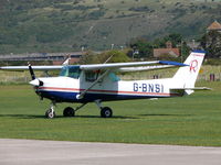 G-BNSI @ EGKA - Cessna C152 G-BNSI Sky Leisure Aviation - by Alex Smit
