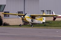 N180BB @ EGBJ - Based Cessna 180 K at Gloucestershire (Staverton) Airport - by Terry Fletcher