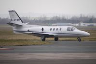 G-JTNC @ EGBJ - Citation 500 at Gloucestershire (Staverton) Airport - by Terry Fletcher