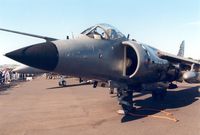 ZD581 @ EGQL - Sea Harrier FRS.1 of 899 Squadron on display at the 1988 RAF Leuchars Airshow. - by Peter Nicholson