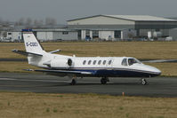 G-CGEI @ EGBJ - Cessna 550 at Gloucestershire (Staverton) Airport - by Terry Fletcher
