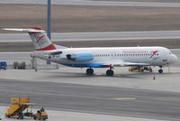 OE-LVF @ VIE - Austrian arrows Fokker 100 - by Chris J