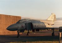 XT857 @ EGQL - Phantom FG.1 as decoy aircraft in the blast-pens at the 1988 RAF Leuchars Airshow. - by Peter Nicholson