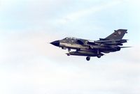 43 57 @ EGQS - Tornado IDS of MFG-1 on final approach to Runway 23 at RAF Lossiemouth in September 1988. - by Peter Nicholson