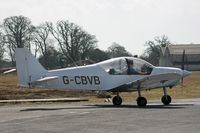 G-CBVB @ EGHH - Flying Club Robin - by Les Rickman