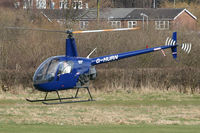 G-HURN @ EGCB - Climbing away from Barton. - by MikeP