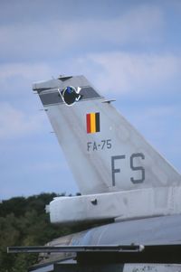 FA-75 @ EBBL - F-16AM.Belgian Air Force.Florennes AFB. - by Robert Roggeman
