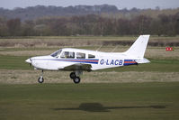 G-LACB @ EGCB - Based Piper of Lancashire Aero Club at Barton
