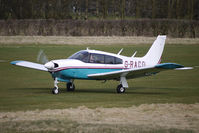 G-RACO @ EGCB - 1975 Piper PIPER PA-28R-200 prepares to depart from Barton - by Terry Fletcher