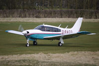 G-RACO @ EGCB - 1975 Piper PIPER PA-28R-200 prepares to depart from Barton