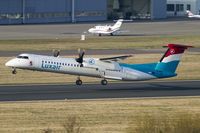 LX-LGD @ EDDR - departing via RW27 - by Friedrich Becker
