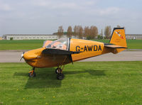 G-AWDA @ EGBR - Tipsy T-66 Nipper 3. At the British Aerobatic Association John McLean Trophy competition, Breighton Airfield in 2004. - by Malcolm Clarke