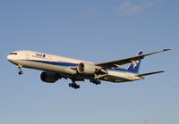 JA781A @ EGLL - Boeing 777-381ER c/n 27041 - by Trevor Toone