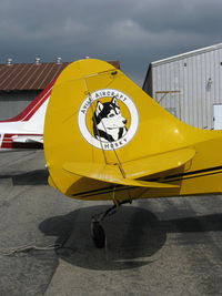 N465C @ SZP - 2000 Aviat HUSKY A-1B, Lycoming O&VO-360 180 Hp, Husky logo - by Doug Robertson