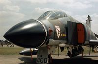 XV400 - Another view of the 29 Squadron Phantom FGR.2 on display at the 1977 Royal Review at RAF Finningley. - by Peter Nicholson