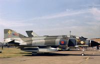 XV406 - Phantom FGR.2 of 111 Squadron on display at the 1977 Royal Review at RAF Finningley. - by Peter Nicholson