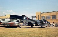 XV572 - Phantom FG.1 of 43 Squadron on display at the 1977 Royal Review at RAF Finningley. - by Peter Nicholson