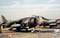 XW768 - Harrier GR.3 of 4 Squadron on display at the 1977 Royal Review at RAF Finningley. - by Peter Nicholson