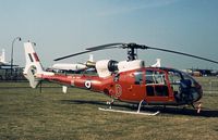 XW862 - Gazelle HT.3 of the Central Flying School on display at the 1977 Royal Review at RAF Finningley. - by Peter Nicholson