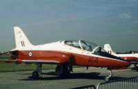 XX164 - Hawk T.1 of the Central Flying School on display at the 1977 Royal Review at RAF Finningley. - by Peter Nicholson