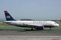 N827AW @ SFO - The flight attendants are still not intergrated with US Airways - by Duncan Kirk