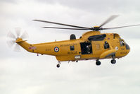 ZE370 @ EGXG - Westland Sea King HAR3. From RAF 202 Sqn, St Mawgan and seen performing during RAF Church Fenton's SSAFA Air Display in 1994. - by Malcolm Clarke