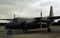 C-9 @ GREENHAM - F-27M Troopship of 334 Squadron Royal Netherlands Air Force on display at the 1977 Intnl Air Tattoo at RAF Greenham Common. - by Peter Nicholson